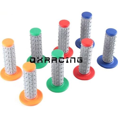 TPE rubber soft 3D Hand Grips Dirt Bike Motocross Motorbike MX Girps Fit KLX KXF 7/8" Handlebar Grips