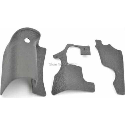 3 Pieces a set Front Rear Right Grip Rubber Unit Complete Rubber Cover Replacement For Canon 70D for EOS 70D