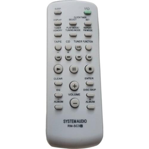 NEW Replace Remote Control FOR SONY CD HIFI System Audio RM-SC31 RM-SC50 RM-SC55 MHC-RG222 MHC-RG221 MHC-RG222 MHC-RG121