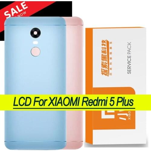 Original Xiaomi Redmi 5 Plus Back Housing Battery Cover For Xiaomi Redmi 5 Plus Battery Cover Shell Replacement Parts