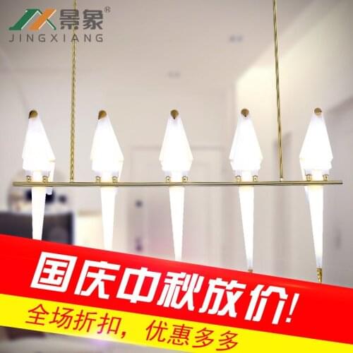 Postmodern simplicity, new birds chandelier, living room restaurant chandeliers, hallway entrance, bedroom chandelier, personali