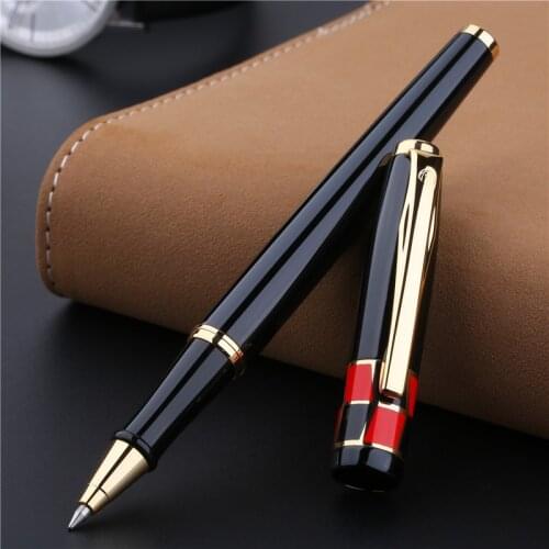 Picasso 923 Business Pen 0.5mm Black Ink High Quality Metal Ballpoint Pen For Student Gift Pen Office Stationery Supplies