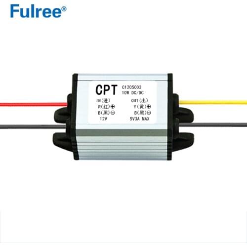Waterproof 12V to 3.3V 3.7V 4.2V 5V 6V 7.5V 9V 2A 3A DC to DC Step Down Power Converter Inverter Buck Voltage Regulator Module