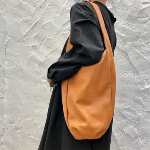 Luxury Multi-compartment Women Bucket Bags Large Female Shoulder Bag Solid Retro Nature Real Leather Lady Totes Commute Handbags