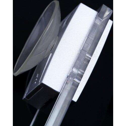 1pcs Durable Transparent Car Electronic Clock Mini LCD Display Digital with Sucker Newest Hot Search