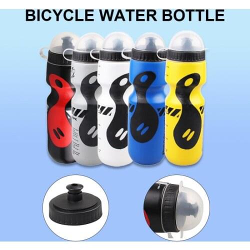 650ml Sports Water Bottle Bicycle Bottle Plastic School Water Bottle Outdoor Camping Cycling Cups With Dust Cap Bottle Holder