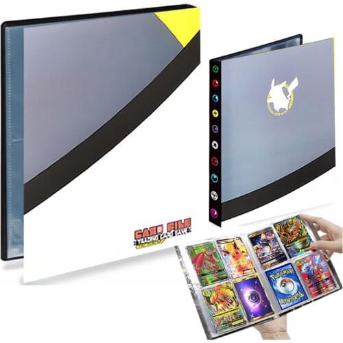 240pcs TAKARA TOMY Pokemon Album Card Book Playing Game Card Collector Map Holder Notebook Binder Folder Loaded List Toys