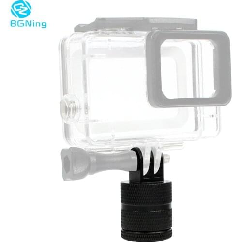 BGNing Aluminium 360 Degree Rotation 12 Direction Positions Camera Mount Adapter for GOPRO SJCAM AKASO EK7000 4K Action Camera