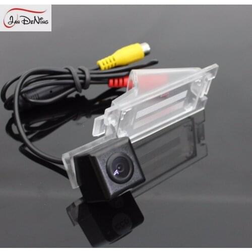 JanDeNing HD CCD Car Rear View Parking/ Backup Reverse Camera/License Plate Light OEM WaterProof For Dodge Caliber 2007~2012