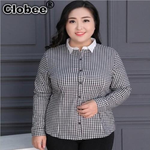 Блузки в клетку Clobee China At AliExpress