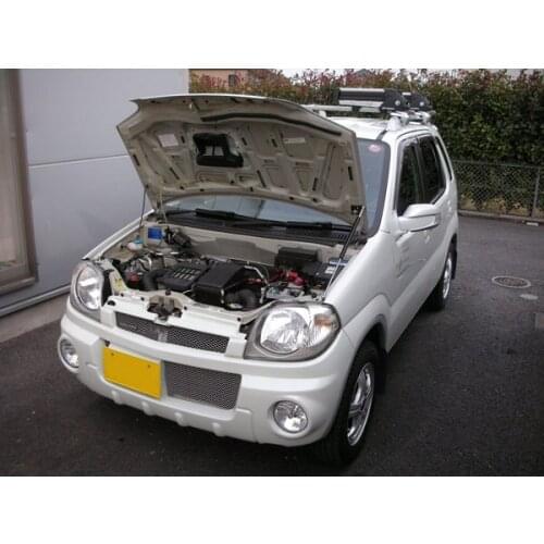 For Suzuki Kei HN11S Front Hood Bonnet Modify Gas Struts Carbon Fiber Spring Damper Lift Support Absorber