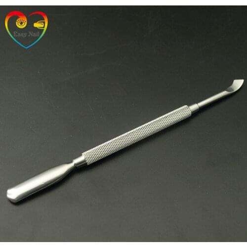 EasyNail 1PCS Nail File Cuticle Spoon Remover Manicure Trimmer Cuticle Pusher Stainless Steel Nail Tools,high quality
