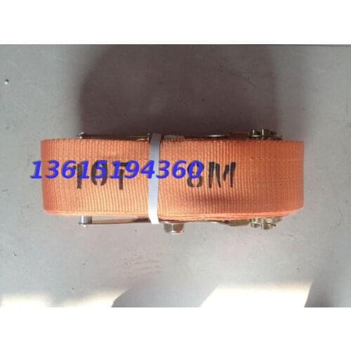 Truck bound with 10 tons of cargo tighten the cargo fastener 100mm wide cargo tie fastener 10t