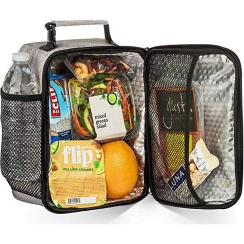 Insulated Lunch Box Reusable Lunch Bag Cooler Tote Bag for Men Adults Women