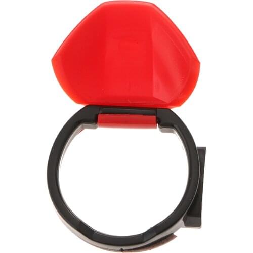 Engine Start/Stop Button Push Switch Cover Trim for 15-17 Mustang Red