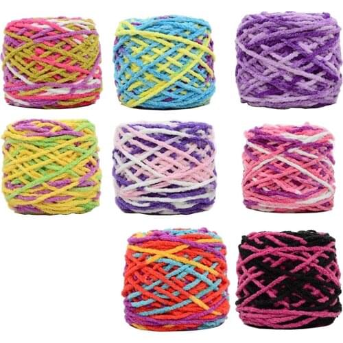 Skein 170g Soft Smooth Chunky Yarn Crochet Sweater Hand Knitting Wool Baby for Crocheting, Knitting & Crafting