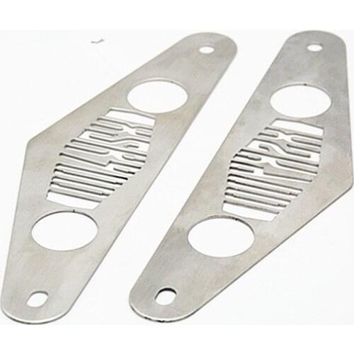 Stainless Steel Satin Side Panel Plates For Yamaha XSR900 XSR 900