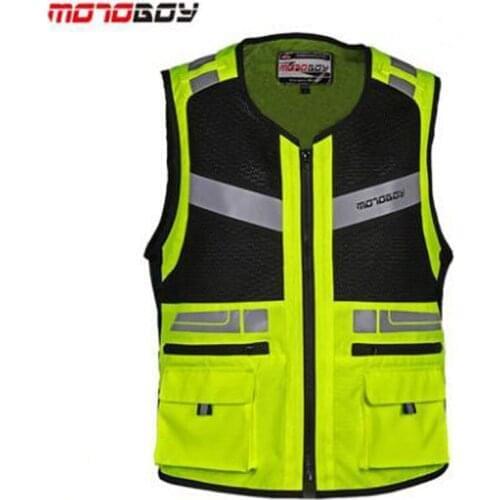2018 New MOTOBOY Motorcycle Riding clothing Summer Breathable Men women Reflective Vest Racing rally locomotive knight equipment