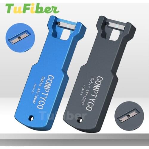 2021 NEW AUA-F1 Optical Fiber Tool Longitudinal Stripper Cable Jacket Slitter 8.5mm 10.4mm 14mm Sheath Cutter Slitter with Blade