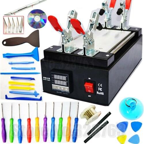NEW 110/220V 7 inch LCD Separator Machine /Seperator to Repair /Split /Separate Glass Touch Screen Digitizer for iPhone,Samsung