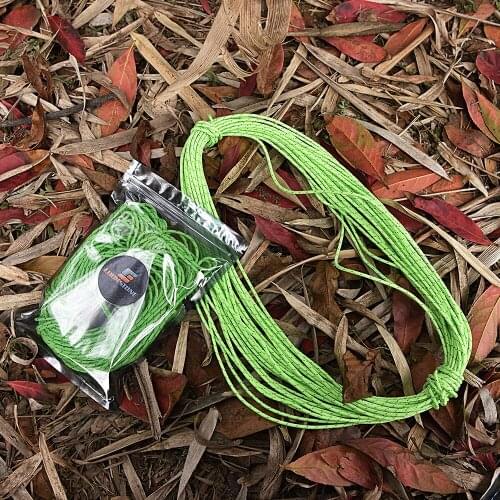 20m Mountaineering Tent Accessories Windproof Canopy Outdoor Camping Equipment Reflective Fluorescent Rope Edc Survival Tool