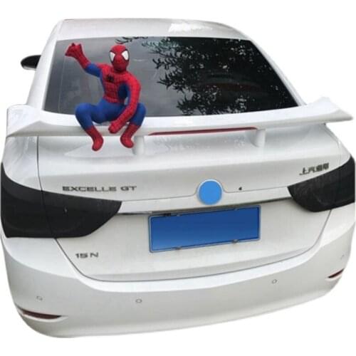 Suitable For Ruixing Mg6 Mg7 Three Compartment General Fixed Mingjue Gt Abs Baking Paint with Bracket Rear Wing