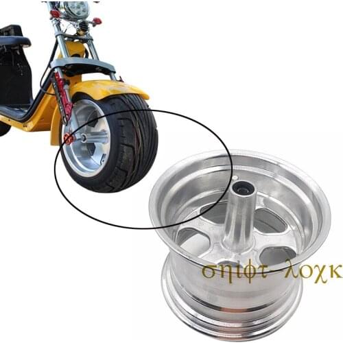 10 Inch Aluminum Wheel Hub with Original 225/40-10 Tubeless Tires for Citycoco Electric Scooter Accessories