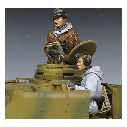 [tuskmodel] 1 35 scale resin model figures kit WW2 A240
