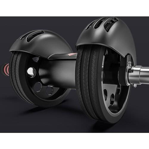 Intelligent Automatic Rebound Fitness Wheel Mens Professional Fitness Abdomen Women Beginner Home Silent Rebound Wheels