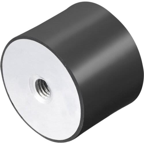 Uxcell M6/8 Female Thread Rubber Mounts Vibration Isolator Replaces Anti Vibration Pads Flat Silentblock Base Block