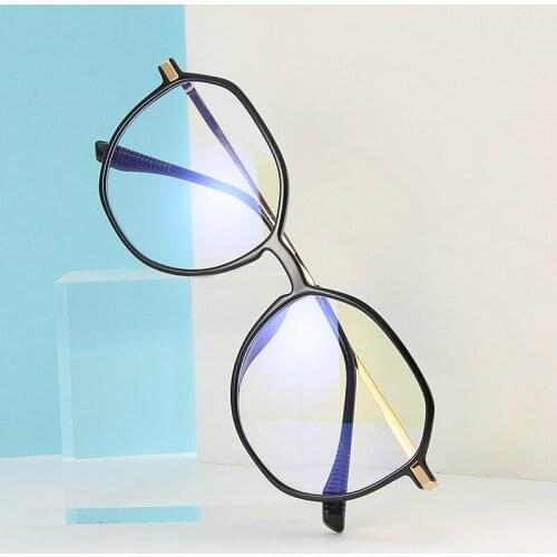 Cat Eye Anti Blue Rays Eyeglasses Womens Blue Light Blocking Computer Glasses Female Plain Mirror Glasses Frame Eyewear