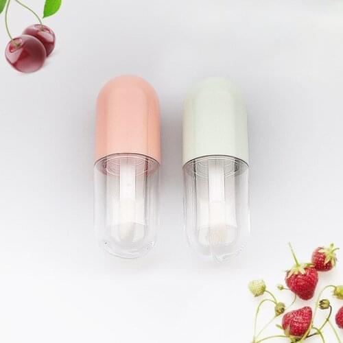 30/50pcs 5ml Mini Lip Gloss Tubes, Cute Capsule Refillable Lip Balm Bottles for Women Cosmetics DIY