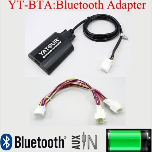 Yatour car radio Bluetooth MP3 Hands free interfaces for Toyota Lexus Scion 6+6PIN with Navigation System