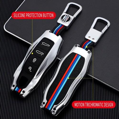 Car key case forPorsche cayenne 958 911 lepin 996 macan panamera 997 944 924 987 987 gt3 cayman 987 Key protection shell