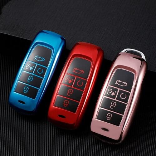Car Key Case Full Cover For GAC Trumpchi GS4 GA5 GA6 GA3S GS8 GS5 GS7 GS3 Car Smart Key Shell Holder Fob