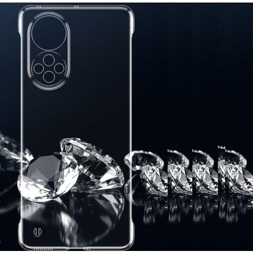 For Huawei Honor 50 Pro 50S 30S Ultra Thin Frameless Clear Shockproof Absorption Hard Bumper Clear Case For Honor 20 Pro
