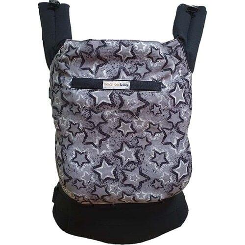 SolomomBaby Gray Star Ergonomic Kangaroo