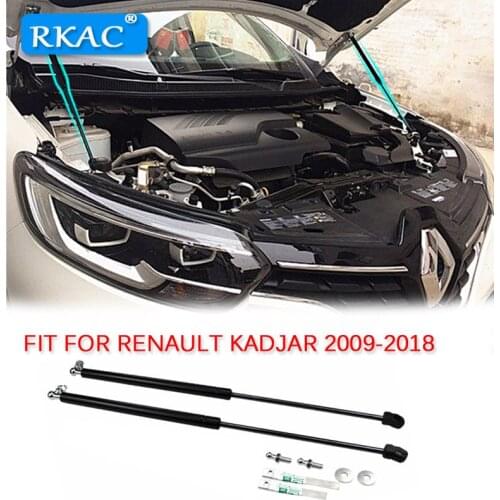 RKAC front hood Engine cover supporting Hydraulic rod Strut spring shock Bars bracket For 2009-2018 RENAULT KADJAR