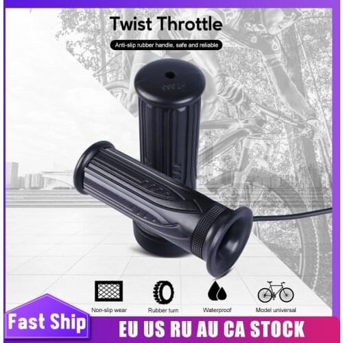 Electric Bike Twist Throttle for Bafang BBS01 BBS02 BBSHD Twist Speed Throttle for Electric Bike Parts E Bike Twist Throttle