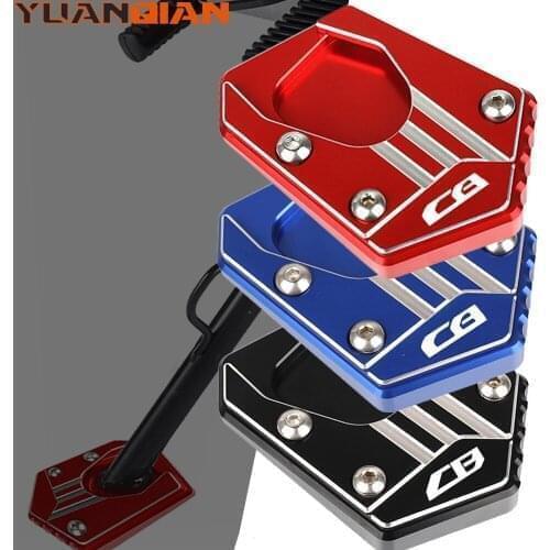 FOR HONDA CB500X CB125R CB300R CB400X CBR650R CBR500R CB500F CB500X CB650R CNC Motorcycle Side Stand Enlarge Extension Kickstand