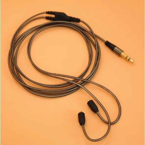 Diy earphone wire for SE215/315/535/846/UE900 Titanium gray aluminum foil line