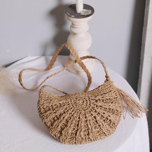 Factory Direct Sales Wholesale Straw Bag One-shoulder Fashion Bag