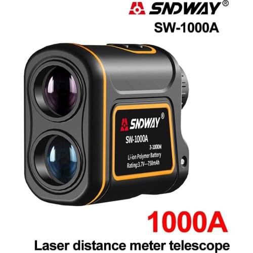 DZYTEK Telescope Laser Range Finder Digital Distance Meter Hunting Monocular Golf Rangefinder LCD Roulette Tape Measure SNDWAY