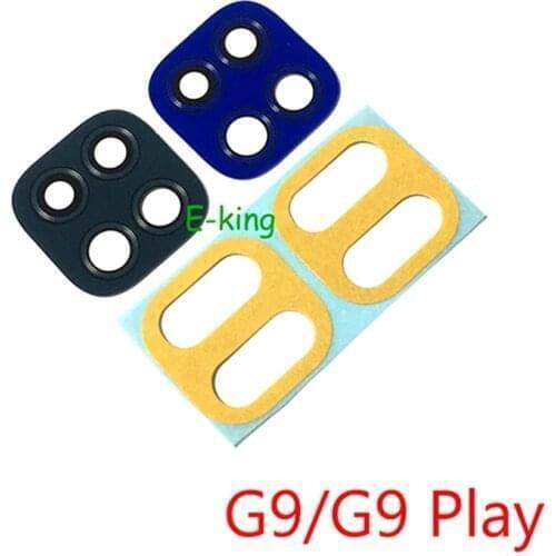10PCS For Motorola Moto G9 Play Plus Power Back Rear Camera Glass Lens With Adhesive
