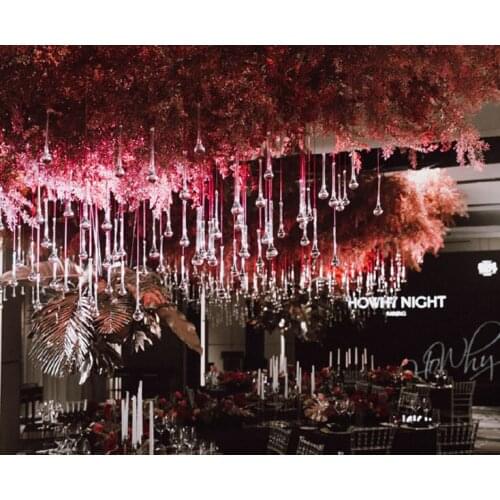 250pcs )wedding decoration props Wedding crystal Decoration Made by Occasions Wedding accessories Backdrop Stage Backdrop