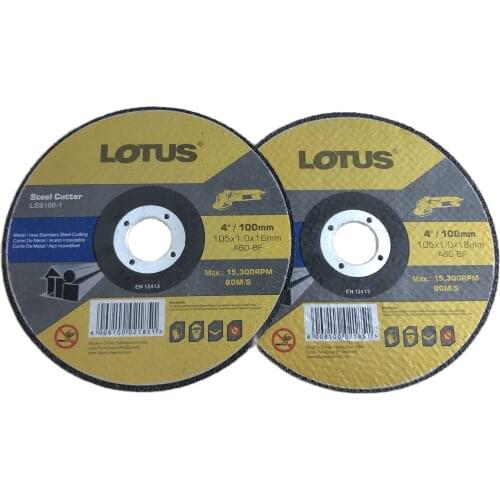 5PCS/Set 4 Inch 100MM Abrasive Cutting Discs Saw Blade For Stainless Steel And Metal