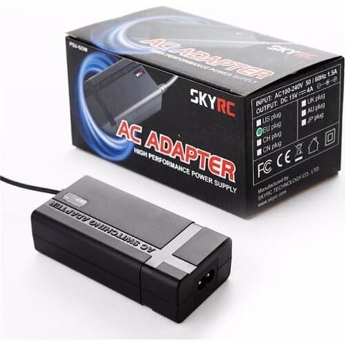 SKYRC IMAX B6 MINI 15V 6A Ac Power Supply Adapter DC 15V 4A 60W Power for B6 Balance Charger AC DC Adapter with LED