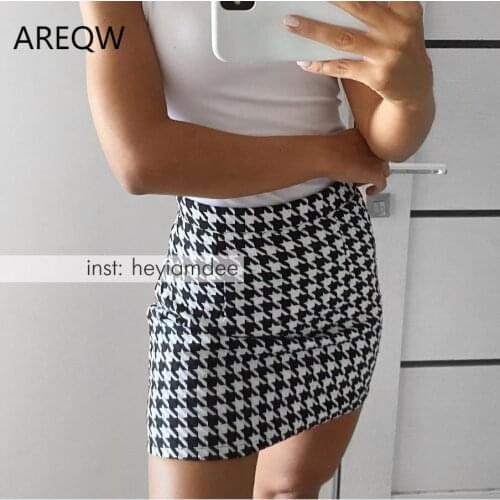 AREQW Women's Mini Skirts