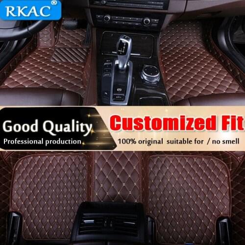 Car floor mats for Jeep Grand Cherokee Wrangler Commander Compass Patriot 3D car-styling car accessories Custom floor mats