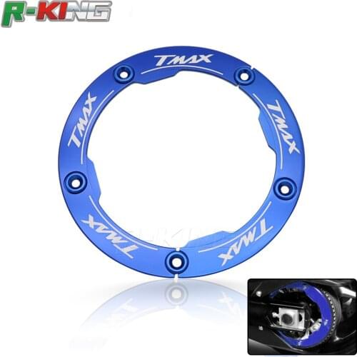 For Yamaha Tmax 530 tmax530 2012 2013 2014 2015 Transmission Belt Pulley Protective Cover Motorcycle Accessories CNC Aluminum